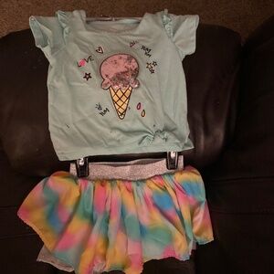 Summer outfit for little girls